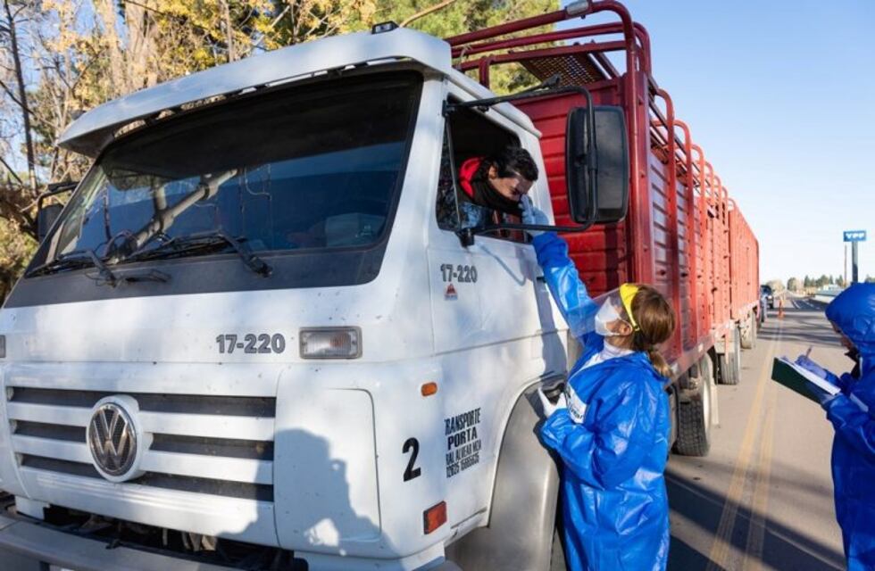 El camionero de Las Heras dio negativo a coronavirus