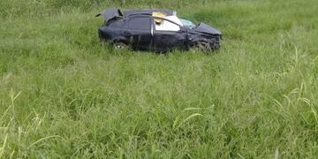 Accidente en Cabeza de Buey\u002E (Policía de Salta)