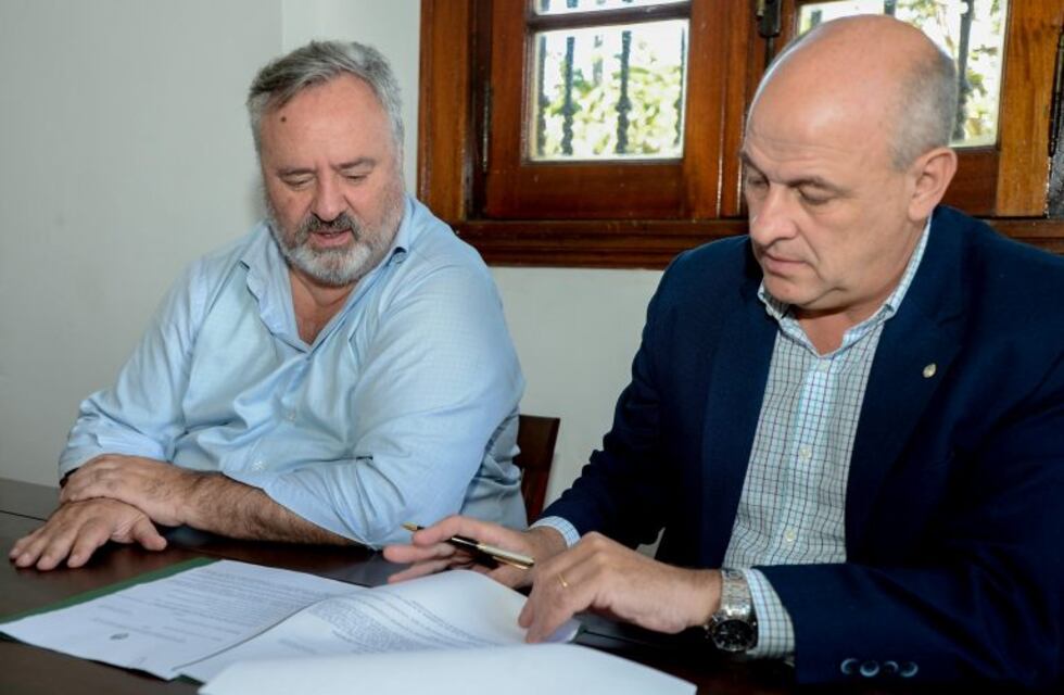 Se firmó el convenio para implementar "Ojos en Alerta Coronel Rosales"