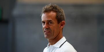 El capitán del equipo argentino de Copa Davis, Daniel Orsanic\u002E