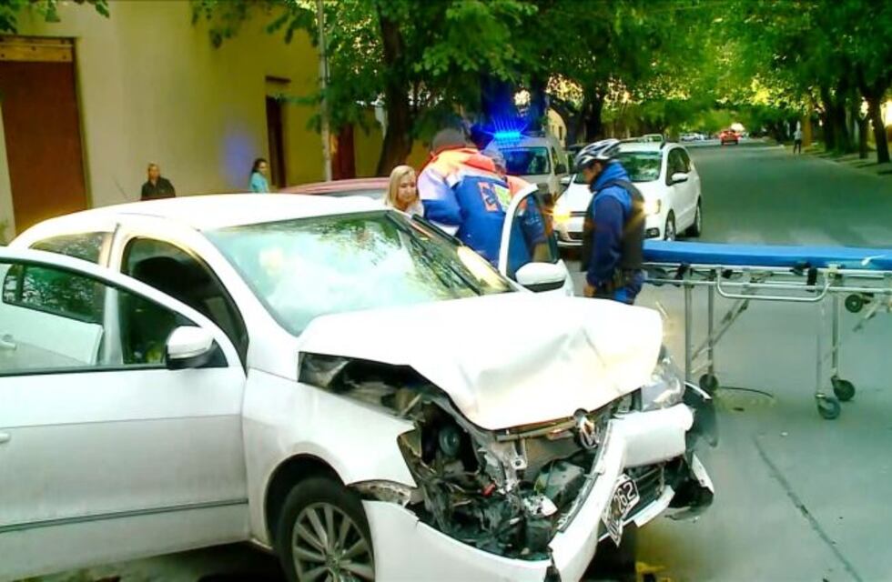 Triple choque en Videla Correa y Chile de Ciudad