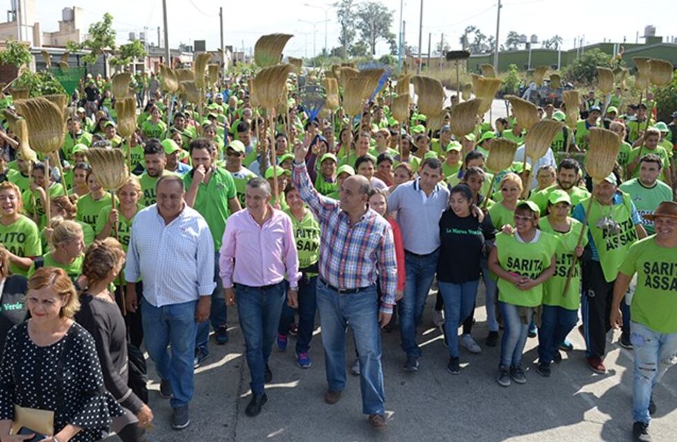 Operativos de limpieza y mejoramiento en Manantial Sur