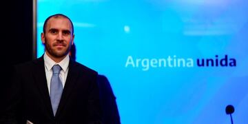 Argentina's new Economy Minister Martin Guzman speaks during a press conference in Buenos Aires, on December 11, 2019\u002E (Photo by RONALDO SCHEMIDT / AFP)
