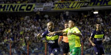 DYN202, BUENOS AIRES 01/04/2017, BOCA JUNIORS VS. COLON (SANTA FE). FOTO: DYN/ALBERTO RAGGIO.