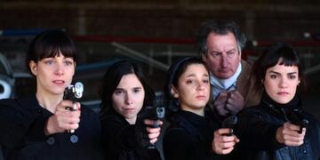 El cuarteto de actrices \