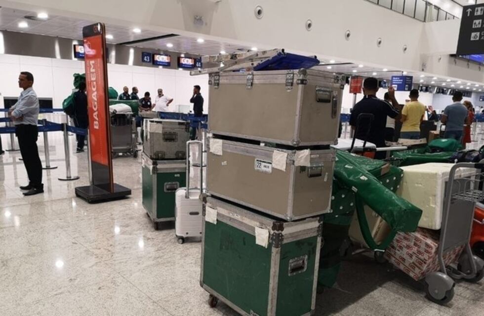 Pánico en el plantel del Palmeiras tras no poder aterrizar en Mendoza por el Zonda