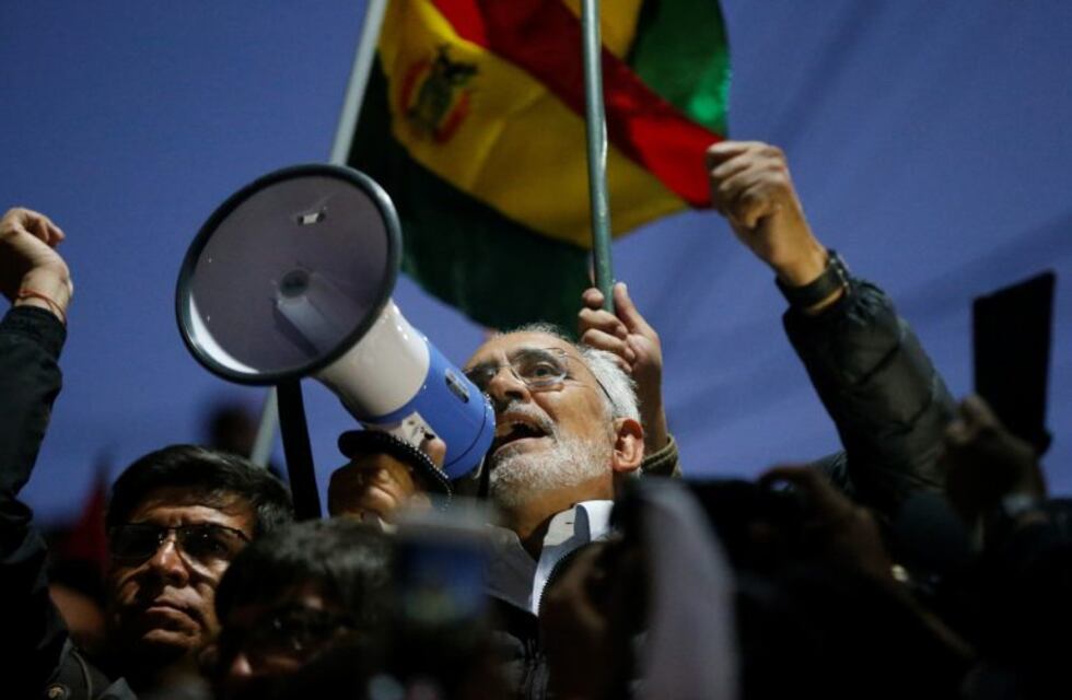 El líder opositor boliviano Carlos Mesa afirmó que no va a "reconocer un resultado fraudulento"