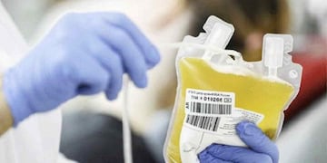 Se realizó la primera práctica de donación de Plasma\nCrédito: web