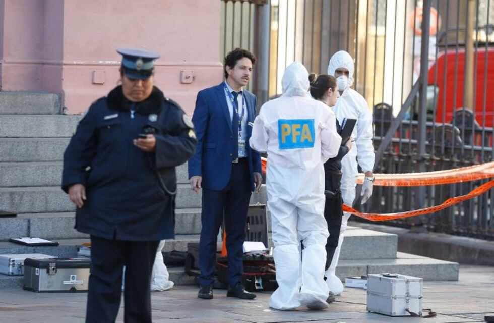 El hombre detenido en la Casa Rosada dijo que no quiso "causar temor" y seguirá preso