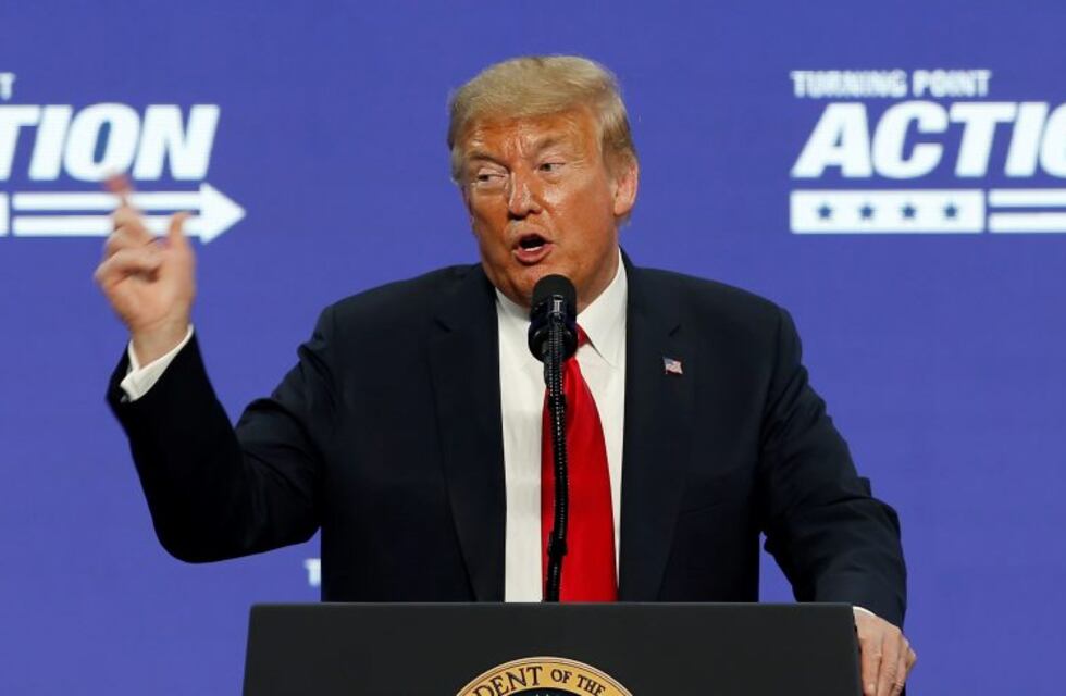 Donald Trump aseguró que el muro en la frontera con México frenó la entrada del coronavirus a su país