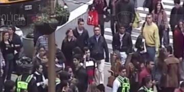 Así detuvieron a mecheras en pleno Centro porteño