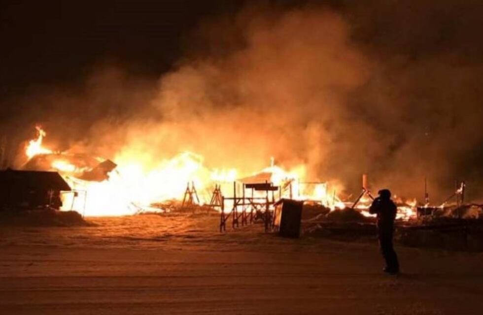 Se incendió una confitería del centro de esquí Chapelco