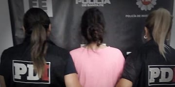 Priscila Denoya, detenida por el crimen de Marcos Guenchul