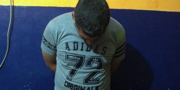 Se escondió en un baldío luego de asaltar a un taxista y terminó detenido\u002E (Policía de Tucumán)