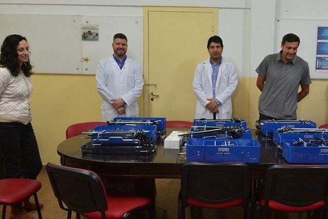 Tres hospitales de la provincia de San Luis recibieron nuevos equipos para cirugía laparoscópica