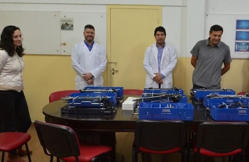 Tres hospitales de la provincia de San Luis recibieron nuevos equipos para cirugía laparoscópica