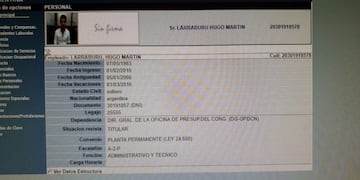 Abren sumario y suspenden al empleado de planta permanente detenido por las coimas millonarias
