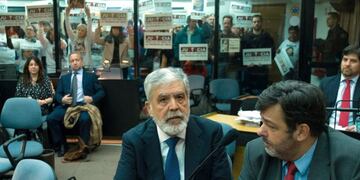 Julio De Vido en el inicio del juicio por la tragedia de Once\u002E (DYN)