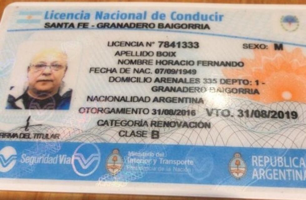 La hizo completa: Boix tenía el carnet de conducir vencido al momento del choque