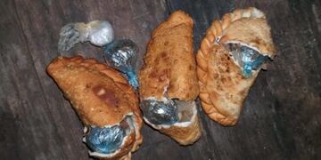 Empanadas fritas de marihuana y cocaína