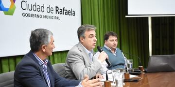 La presentación del Relevamiento Socioeconómico 2019 se realizó este martes en el Salón Verde del Palacio Municipal (Prensa Municipalidad de Rafaela)