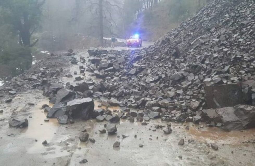 Cerraron el paso a Quila Quina por un nuevo derrumbe en San Martín de los Andes