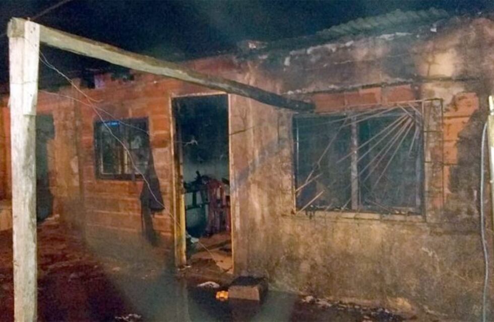 Una vivienda ardió en llamas en Concepción del Uruguay