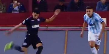 Lanús-Atlético Tucumán\u002E (Foto: Captura de video)