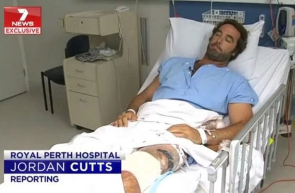 "Vi al tiburón frente a mí que giró y abrió bien grande la boca", dijo el surfista atacado en Australia