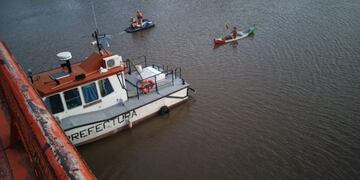 Prefectura busca una persona en río Gualeguaychú\nCrédito: Web