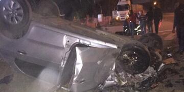 Accidente de tránsito en la ruta Córdoba-Carlos Paz