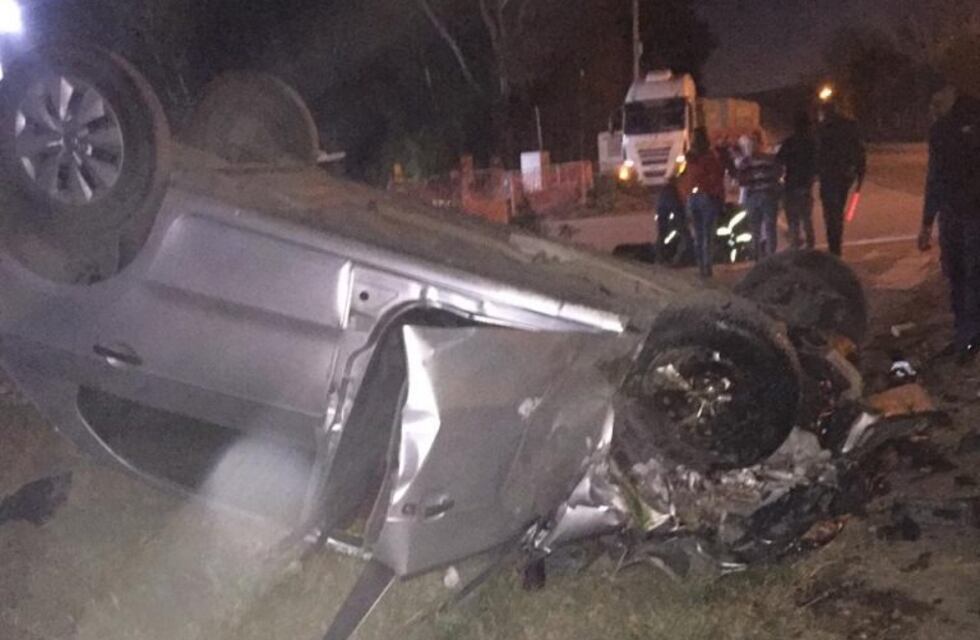 Accidente de tránsito en la ruta Córdoba-Carlos Paz