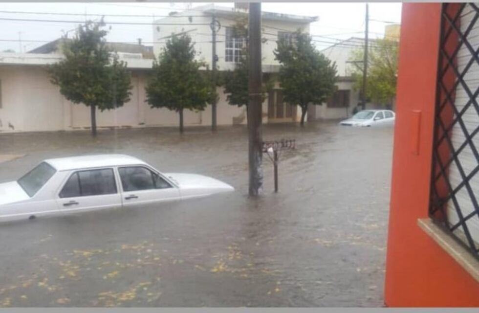 Evacuados en Río Tercero por un diluvio