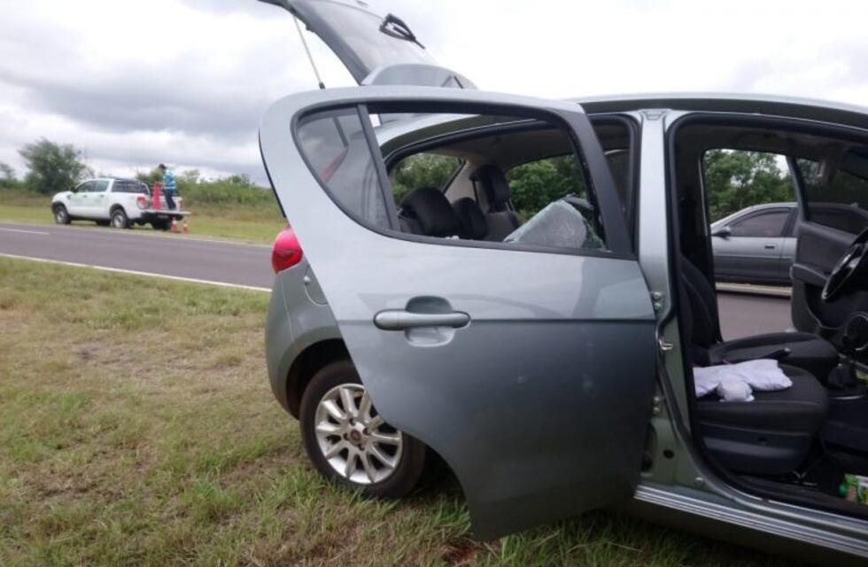 Viajaba y falleció por un piedrazo