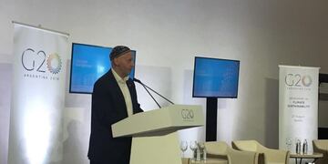 El ministro de Medio Ambiente y Desarrollo Sustentable de la Nación, Sergio Bergman dio comienzo al G20 en Puerto Iguazú\u002E