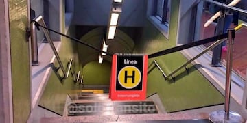 Línea H subte (@solotransito)