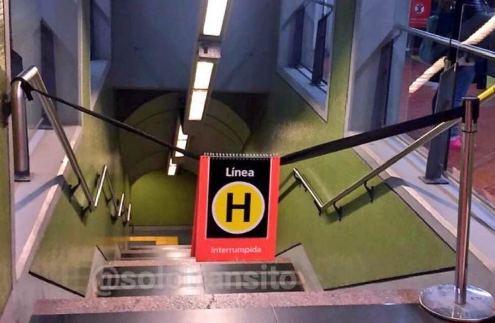 Subtes: la línea H estuvo interrumpida por una medida de fuerza gremial