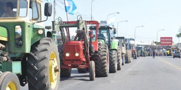 Tractorazo en Pergamino