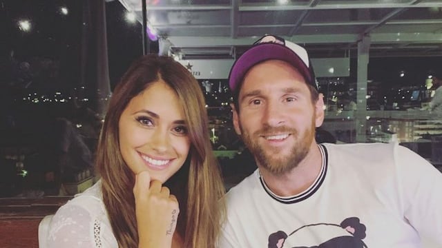 Antonela Roccuzzo y Lionel Messi (@antonelaroccuzzo)