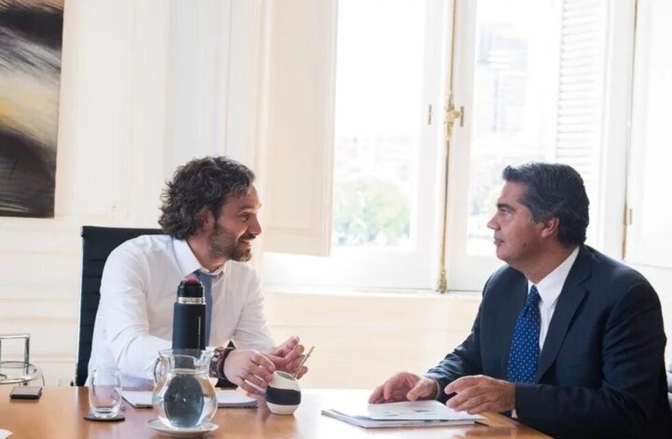 Cafiero recibe al gobernador Capitanich, para analizar la cuarentena en el Chaco