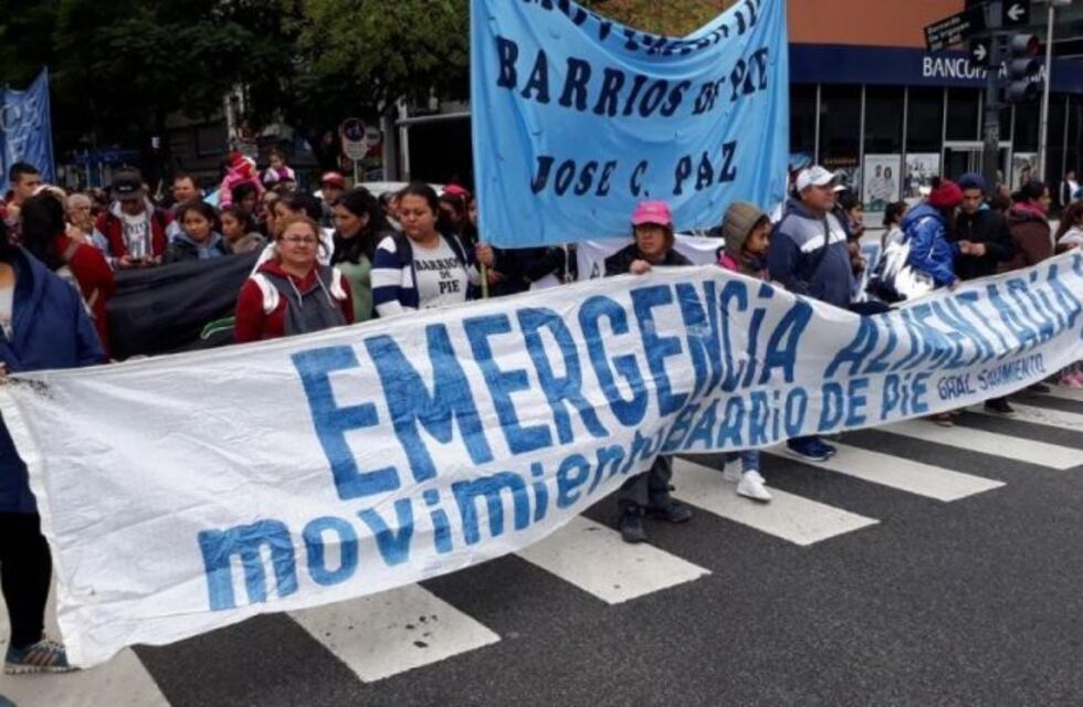 Las organizaciones sociales marcharon por el 1° de Mayo