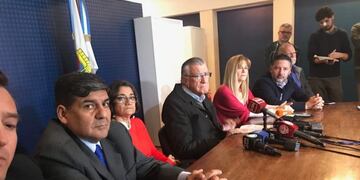 El vicegobernador Arcando presente en el encuentro justicialista