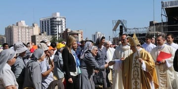 En inmediaciones del Panal se lleva adelante la ceremonia\u002E