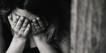 Mujer llorando