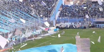 Un recibimiento a lo Belgrano, dedicado a los socios que siguen apoyando al club\u002E