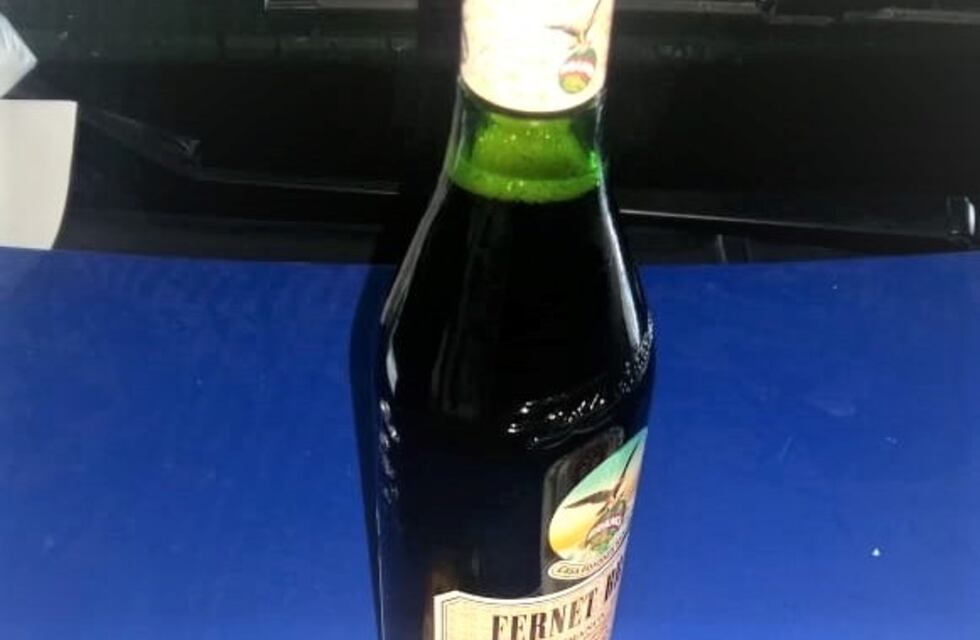 Robó un fernet pero lo atraparon a las pocas cuadras
