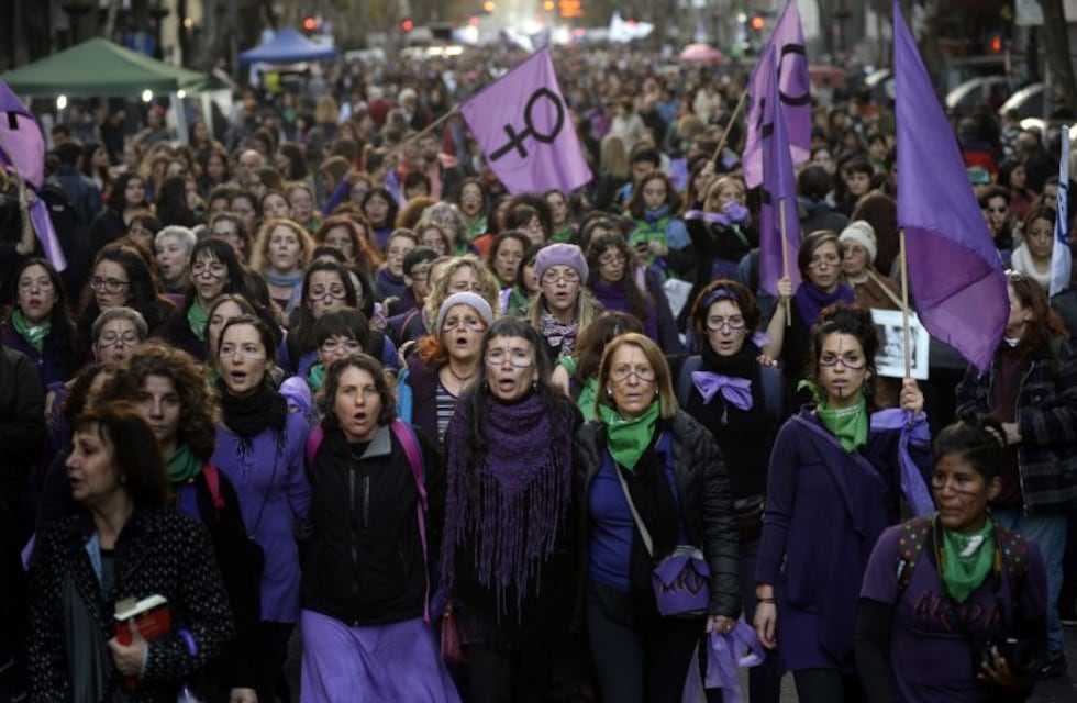 #NiUnaMenos: finalizó el acto central en Plaza de Mayo