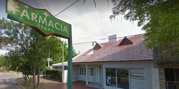 Farmacia Serra sufrió un robo este miércoles (web)