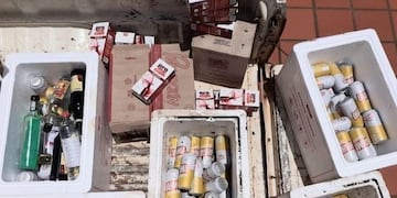 Secuestran bebidas a un grupo de estudiantes secundarios\u002E