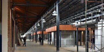 El Mercado del Patio última detalles para la inauguración que será el 25 de septiembre\u002E (Mercado del Patio)